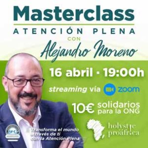 Cartel de la masterclass sobre Mindfulness
